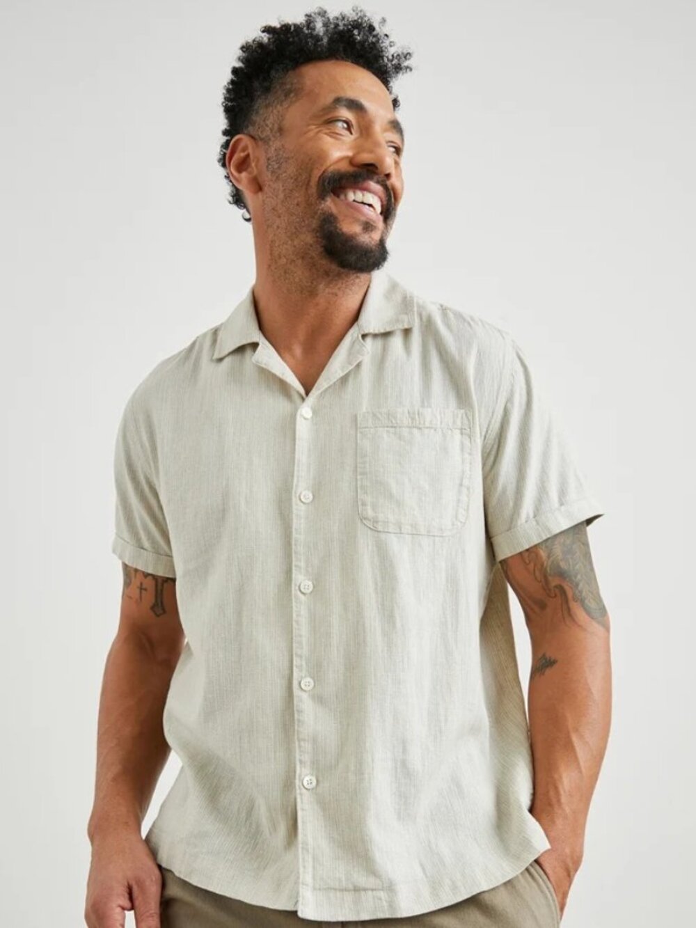 Rails Moss Birch Short Sleeve Shirt